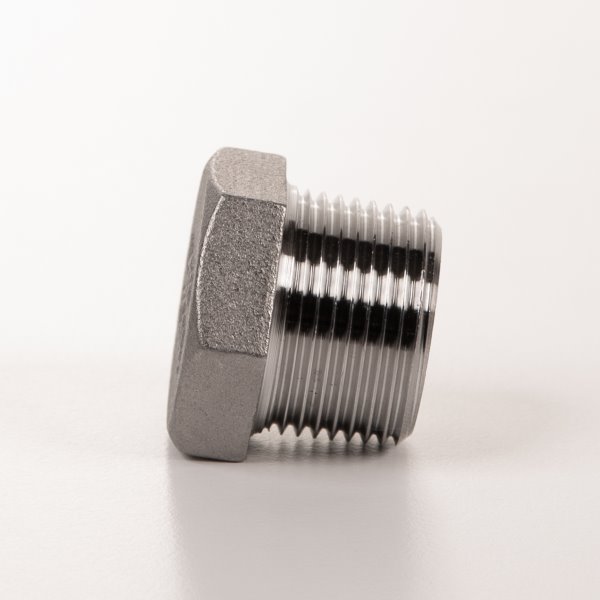 Verschlussstopfen, Verschlussschrauben, Blindstopfen, Edelstahl V4A 3/4 Zoll - Bild 2